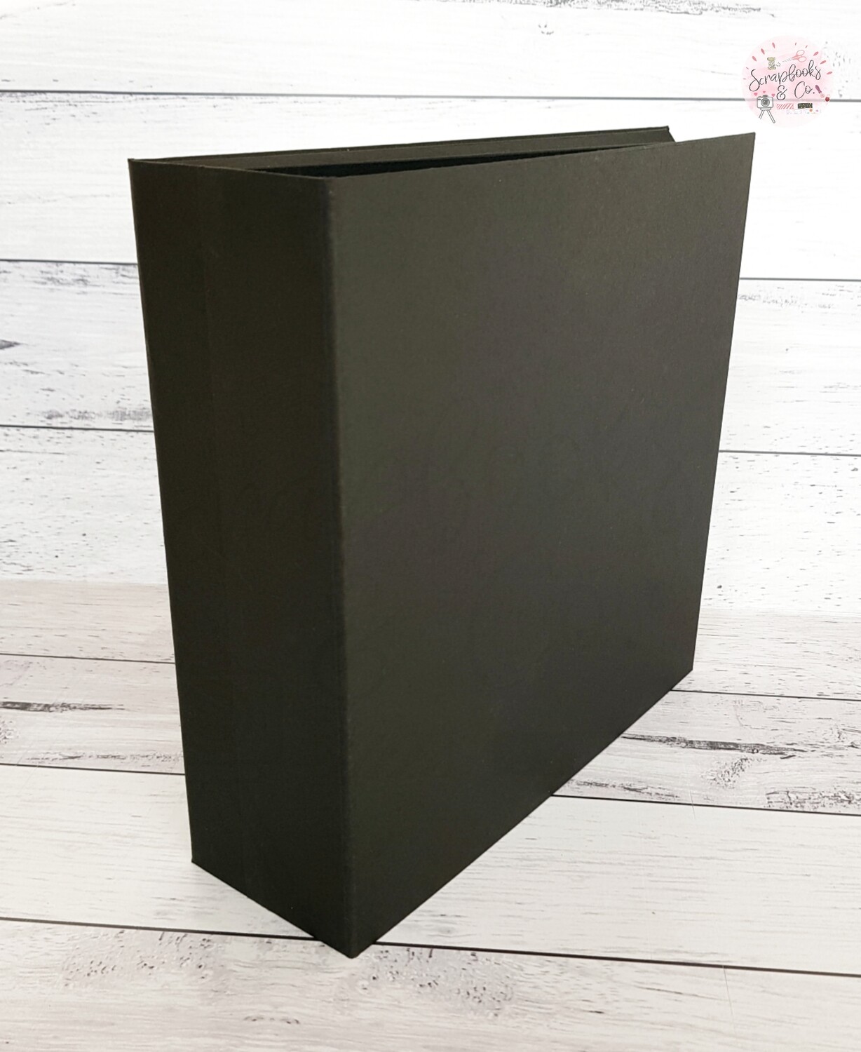 8x8 Blank BLACK Album