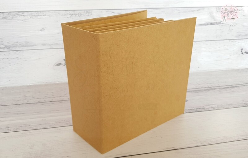 (PLAIN) 6x6 Blank KRAFT Mini Album