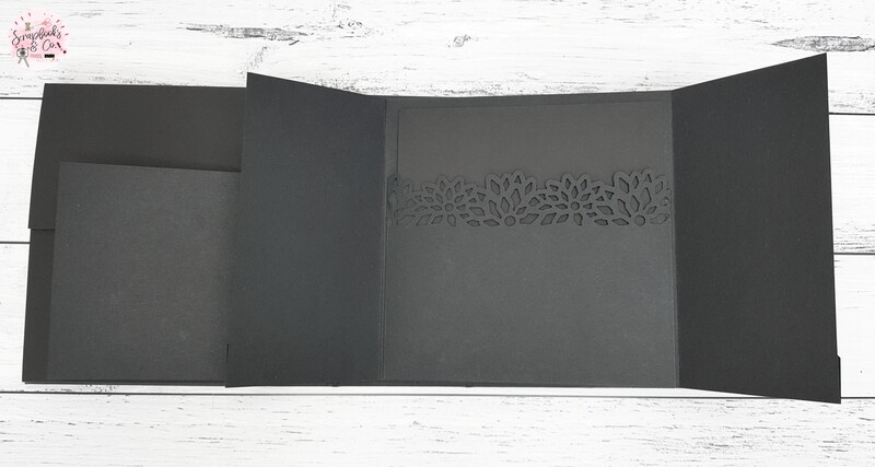 (F) 6x6 Black BLACK Mini Album