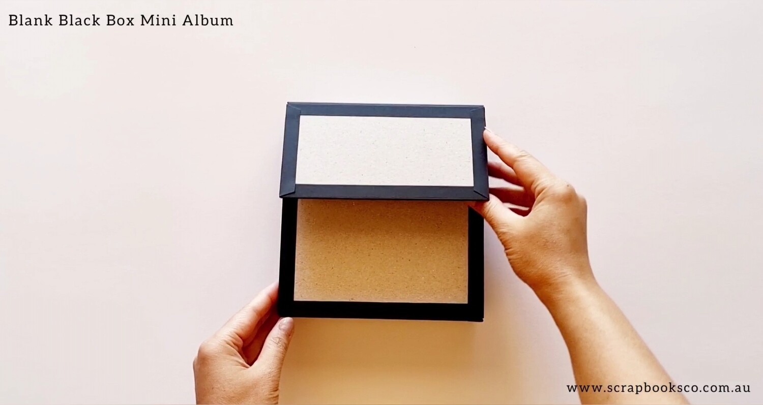 Blank BLACK Box Mini Album