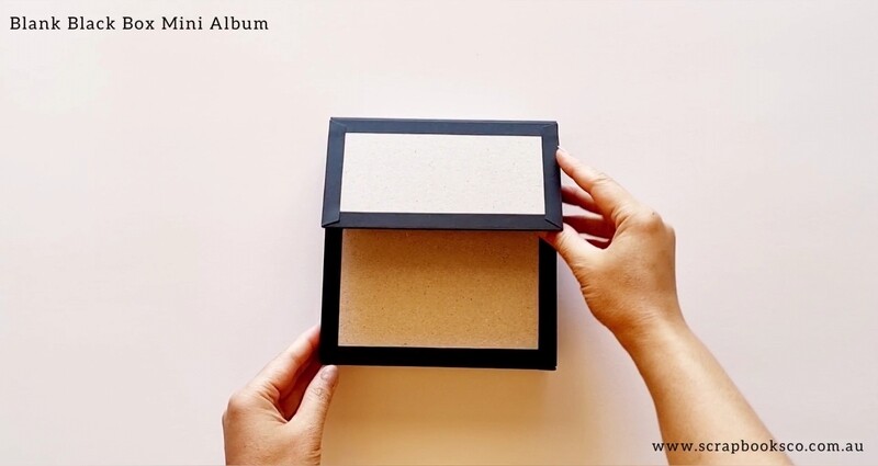 Blank BLACK Box Mini Album