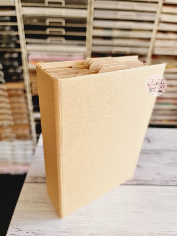 Blank Kraft 6.5&quot; x 4.5&quot;  Mini Album