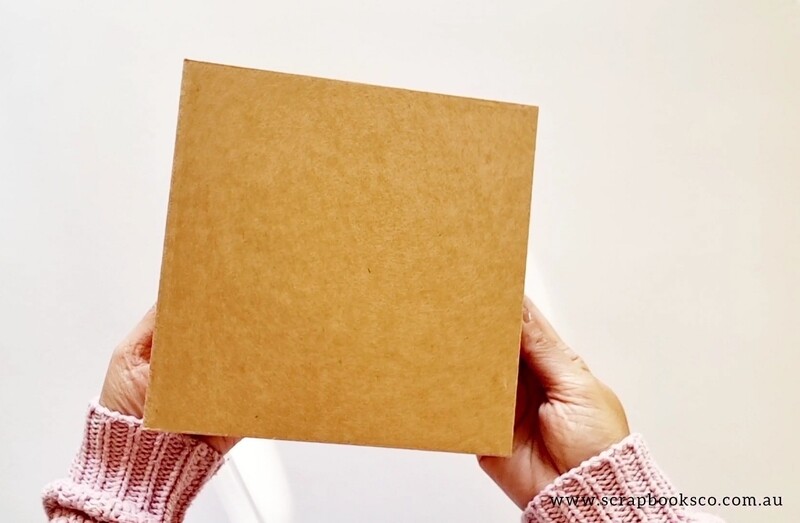 6.5" x 6.5" Blank Kraft Mini Album 6.5" x 6.5" Blank Kraft Mini Album