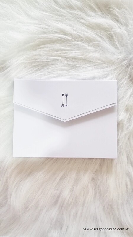 Blank White Purse Cardstock Mini Album