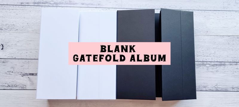 Gatefold Album - Blank Album Base