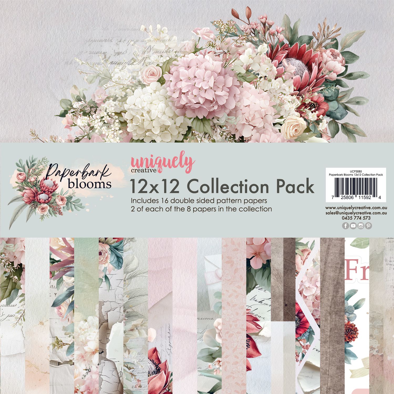 Paperbark Blooms 12x12 Collection Pack