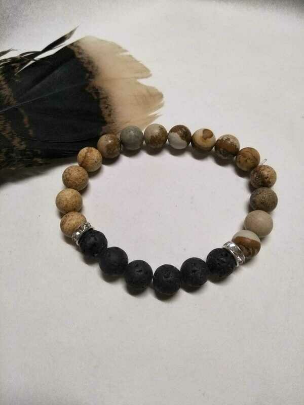 Picture Jasper and Lava