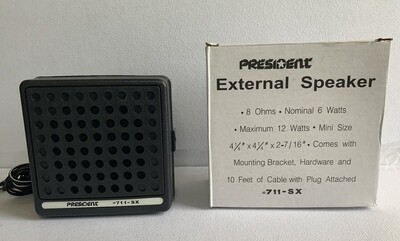 President  External Speaker