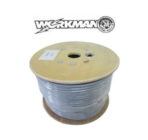 Rollo de cable RG8X Gris