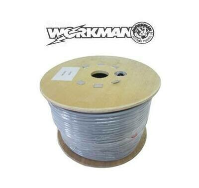 Rollo de cable RG8X Gris