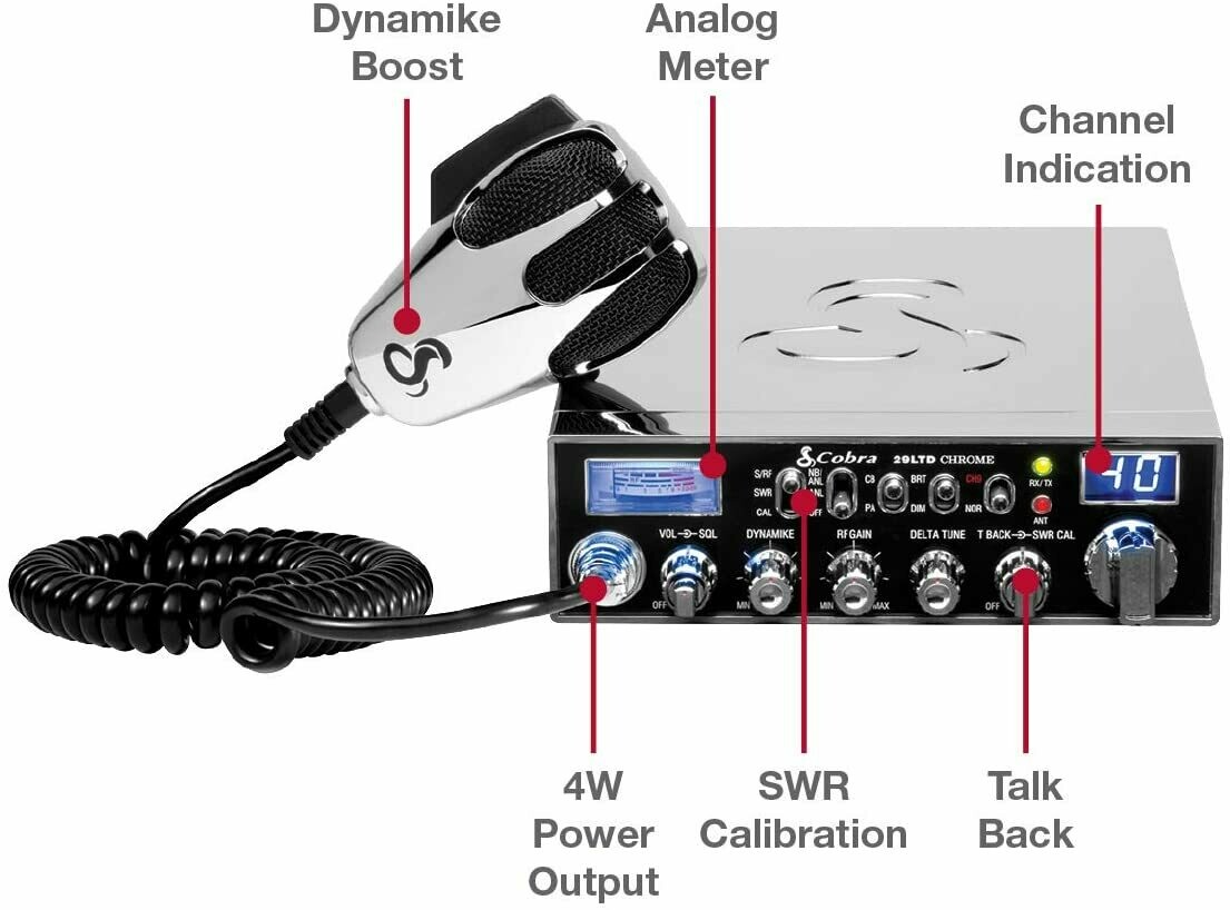 Radio Cobra 29LTD Chrome