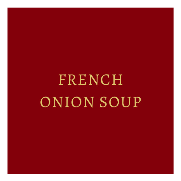 French Onion Soup