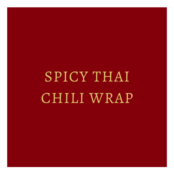 Spicy Thai Chili Wrap
