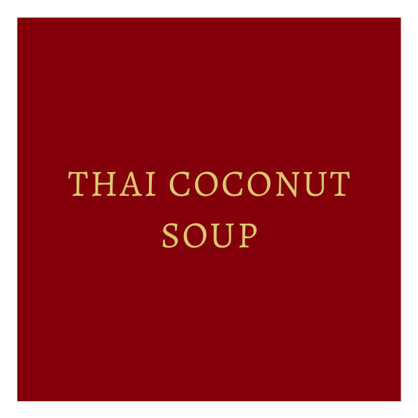 Thai Coconut Soup