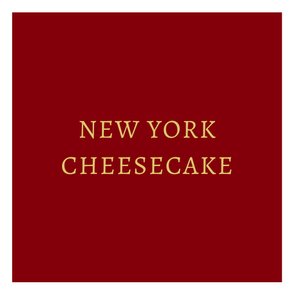 New York Cheesecake