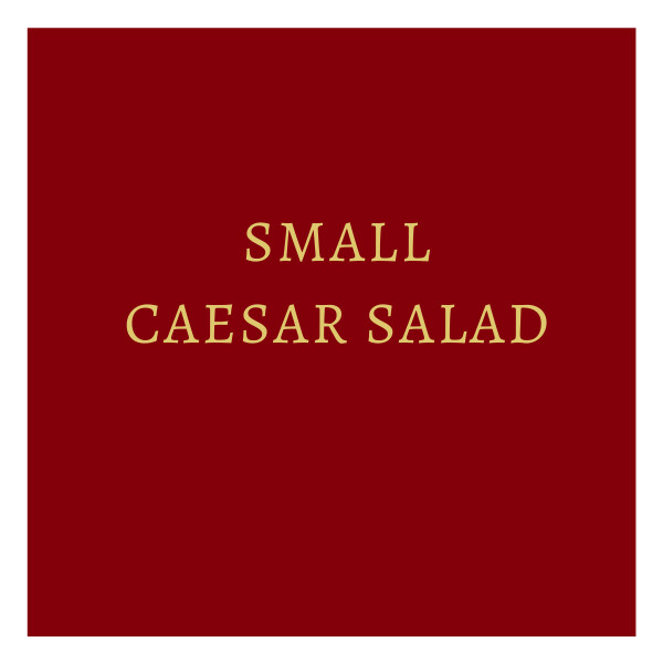 Small Caesar Salad