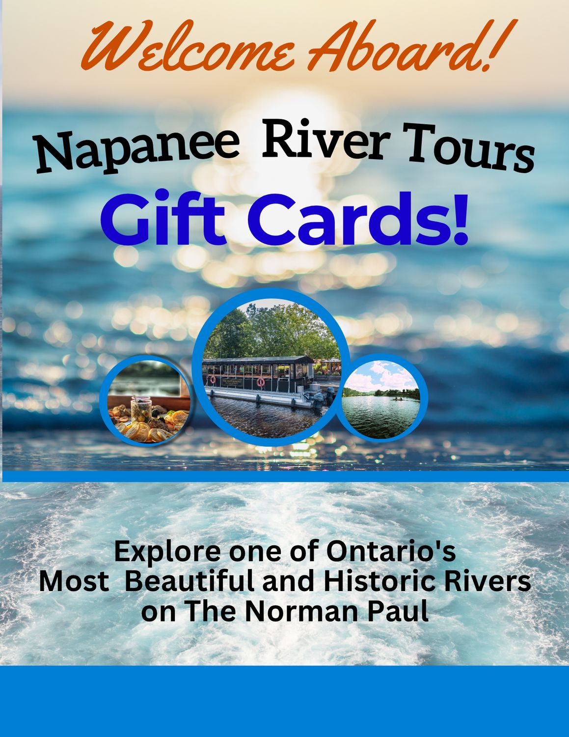 Napanee River Tours Gift Cards