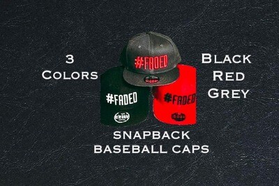 #Faded Snapback Baseball Caps