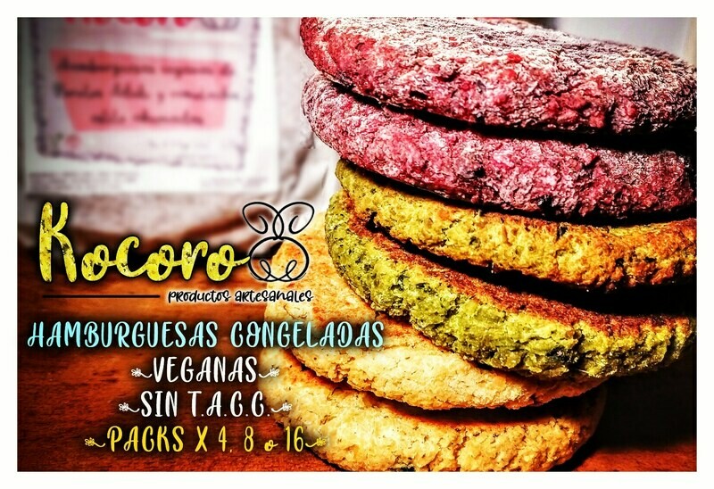 Hamburguesas veganas x 32