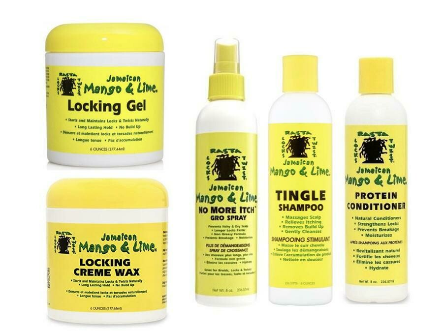Pack Jamaican Mango Lime - Routine Capillaire Locks Hydratante Mangue et Citron aux Protéines