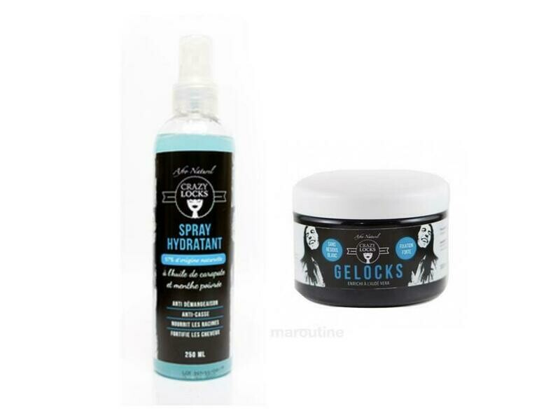 Pack Crazy Pouss - Routine Capillaire Locks Aloe Vera Sans Résidus Blanc