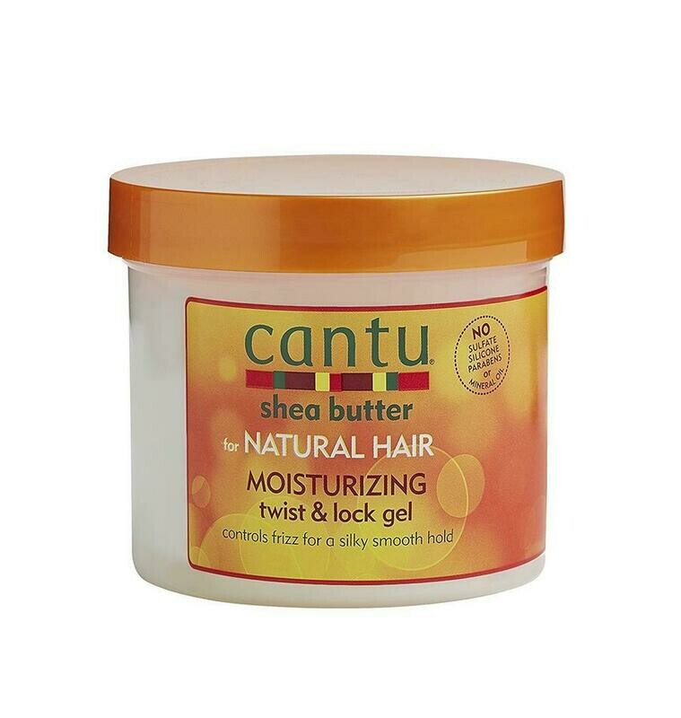 Cantu Shea Butter Natural Twist & Lock Gel - Gel Coiffant Cantu Enrichi au Karité Twist & Locks 370 g