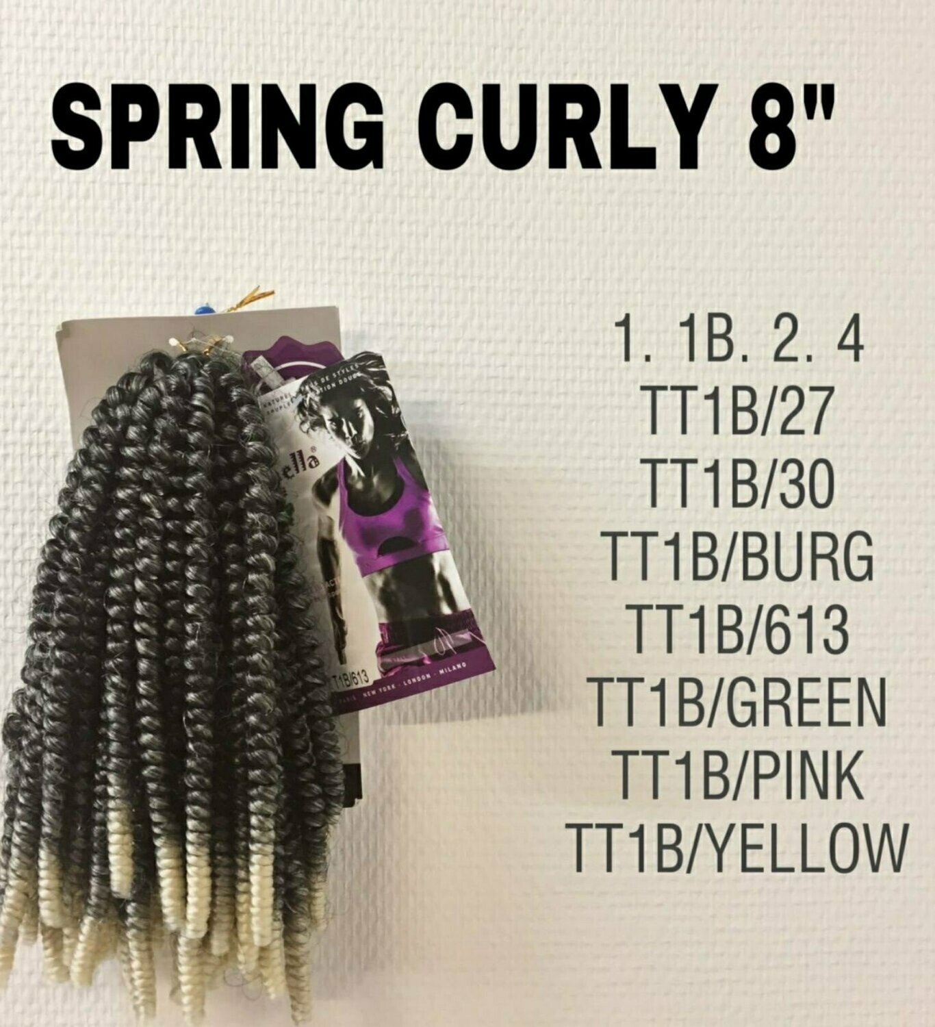 SPRING CURLY 8''