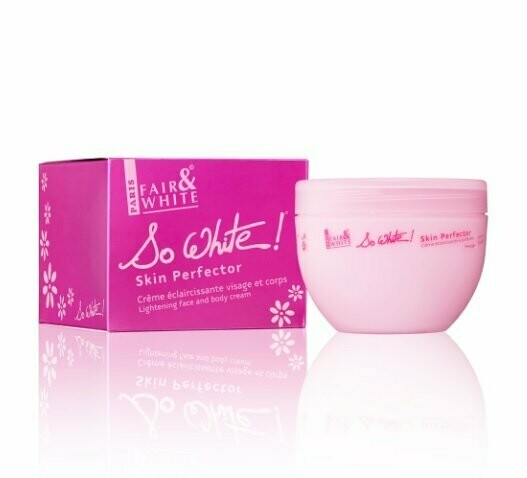 FAIR & WHITE SO WHITE Skin Perfector (Crème Éclaircissement Visage et Corps) 250ml