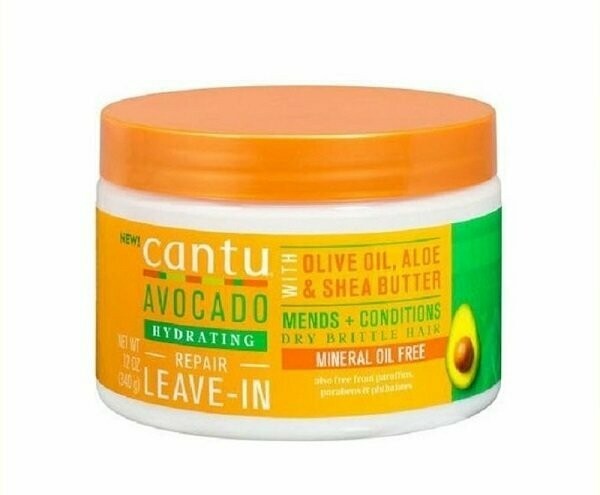 CANTU AVOCAT & KARITE Repair LEAVE-IN (Après Shampoing SANS Rinçage) 340g