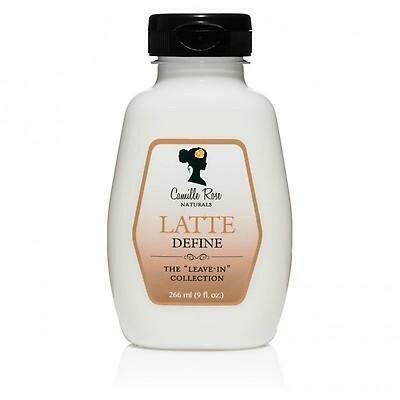 Camille Rose Naturals Leave-in Latte Define - Soin Sans Rinçage Leave-In Crème Définition Boucles Macadamia et Avocat 266 ml