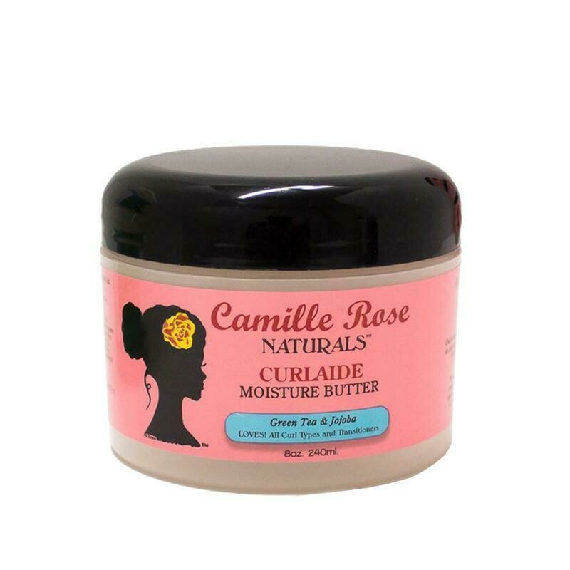 Camille Rose Naturals - Beurre, Crème Bouclante - Curlaide Moisture Butter au Thé Vert & Huile Jojoba 240 ml