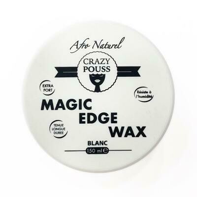 Afro naturel Crazy pouss - Magic Edge wax cire edge control tenue longue durée 150 ml