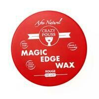 Afro naturel Crazy pouss - Magic Edge wax cire edge control Rouge tenue longue durée 150 ml