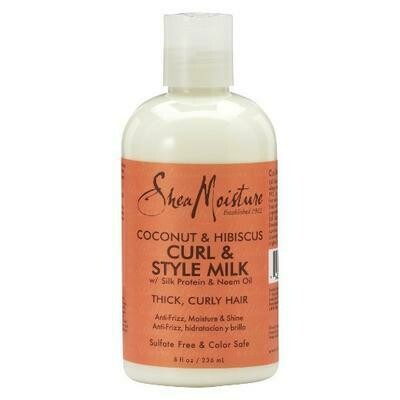 Shea Moisture Coconut & Hibiscus Curl & Style Milk - Lait Embellisseur De Boucle Coco & Hibiscus