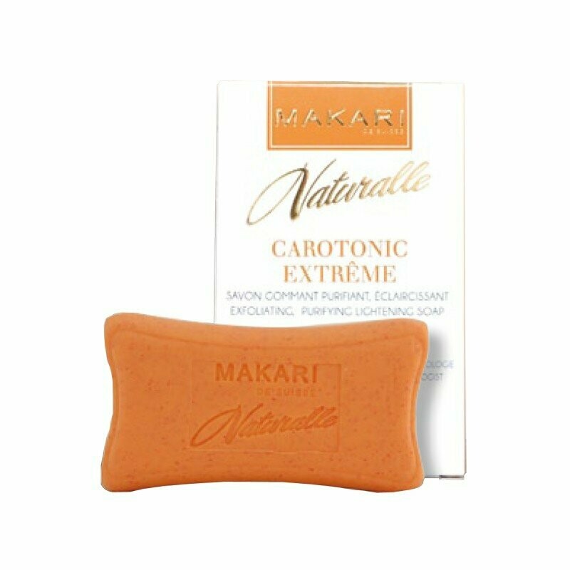 Makari - Active Intense - Savon Exfoliant à l'Huile de Carotte Naturalle