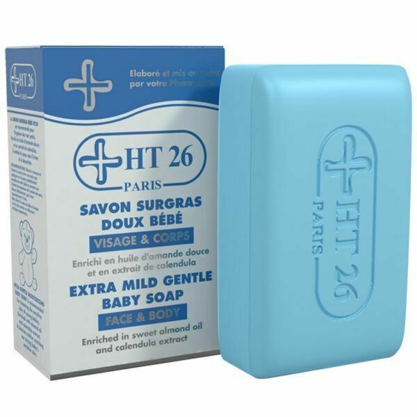 HT26 Savon Surgras Doux Bébé Visage & Corps 200g