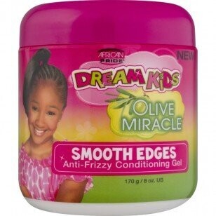 AFRICAN PRIDE DREAM KIDS OLIVE MIRACLE SMOOTH EDGES ANTI FRIZZY CONDITIONING GEL 170 G
