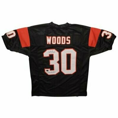 Ickey Woods Autographed Jersey