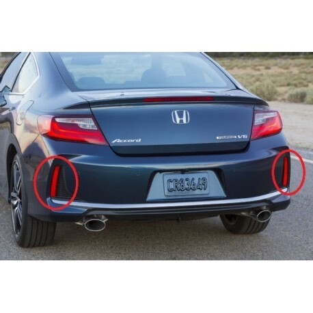 2016-17 Honda Accord Coupé 9th Gen POWERED LED Rear Bumper Reflectors