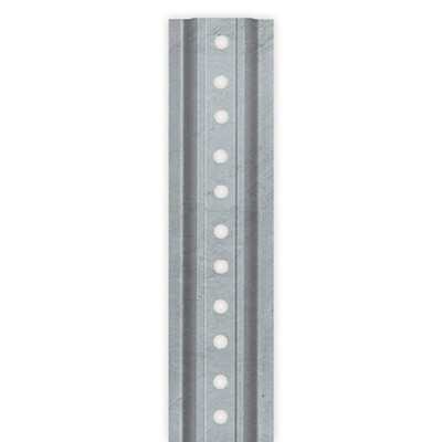Galvanized Sign Posts 2LBS RIB_BAK U-Post 3 1/4&quot; Wide