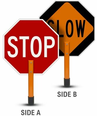 Stop/Slow paddle (high intensity)