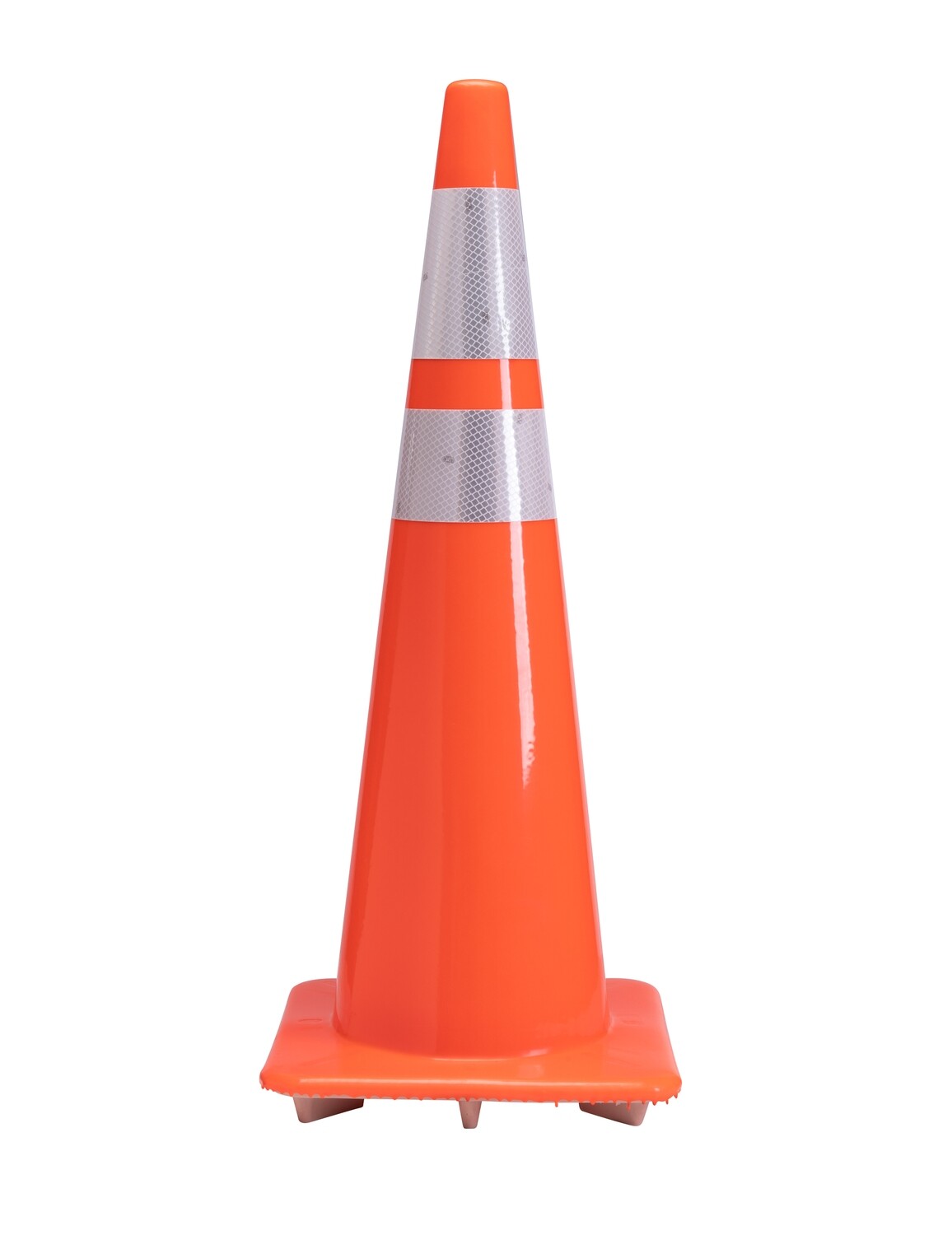 36" 10# Wide Traffic Cone (with 4" & 6" collar)
