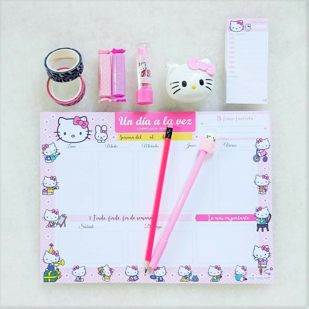 Pack Planner Semanal A4