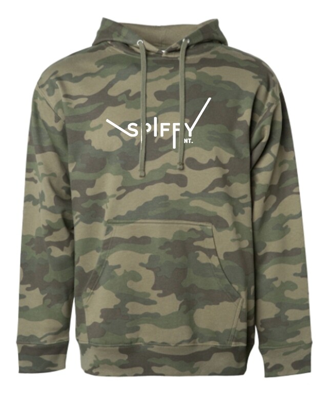 Camo Essential Hoodie (Green)