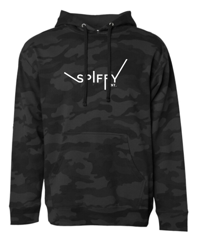 Camo Essential Hoodie (Black)