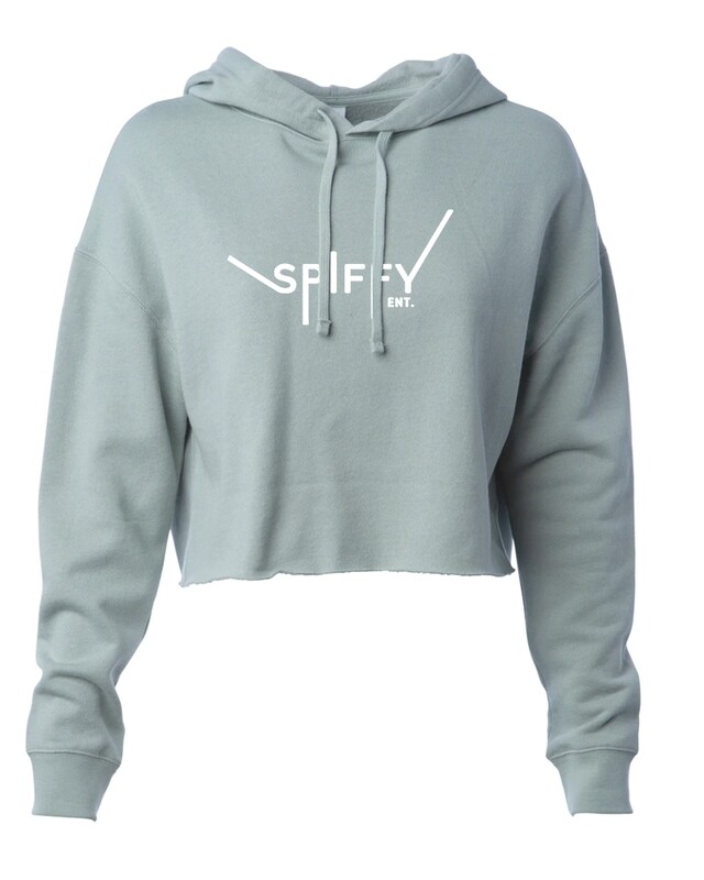 Women&#39;s Crop Hoodie 
(Sage)