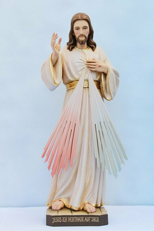 Barmherziger Jesus mit langen Strahlen Barmherziger Jesus mit langen Strahlen