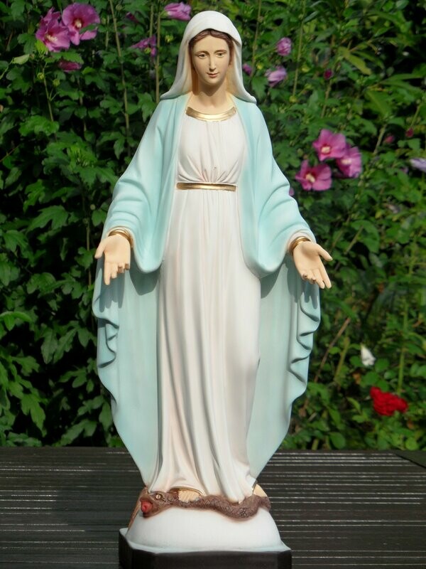 Statue Maria Gnadenspenderin 60 cm farbig Statue Maria Gnadenspenderin 60 cm farbig