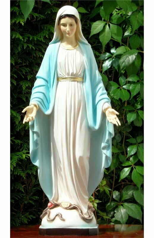 Statue Maria Gnadenspenderin 50 cm farbig Statue Maria Gnadenspenderin 50 cm farbig
