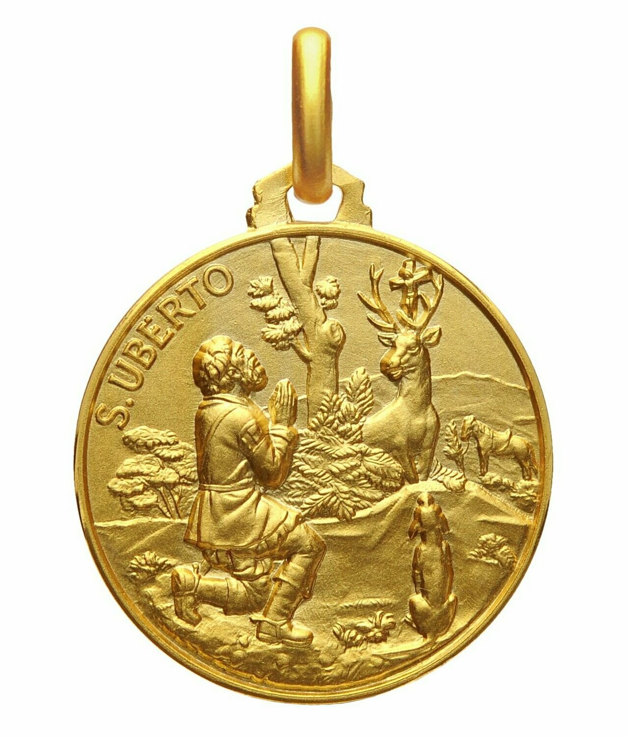 Hl. Hubertus Medaille